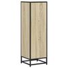 vidaXL Biblioth&egrave;que ch&ecirc;ne sonoma 33,5x33x107,5 cm bois d'ing&eacute;nierie