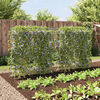 vidaXL Treillis de jardin pour plantes grimpantes 2 pcs forme en U