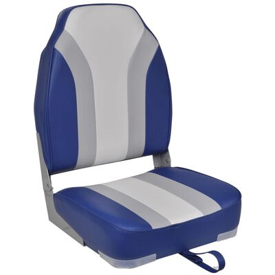 vidaXL Chaises pliables de bateau lot de 2 Haut dossier