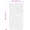 vidaXL Tapis OVIEDO &agrave; poils courts turquoise 60x110 cm