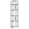 vidaXL &Eacute;tag&egrave;re Ch&ecirc;ne Sonoma 40 x 30 x 183 cm Bois d'ing&eacute;nierie