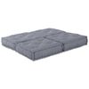 vidaXL Canapé modulaire 2 pcs Gris 140 x 70 x 36 cm tissu