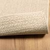 vidaXL Tapis ZIZUR beige 100x200 cm aspect de jute int&eacute;rieur ext&eacute;rieur