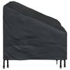 vidaXL Housse de banc de jardin Noir 130 x 95 x 40 / 80 cm Tissu 210D