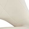 vidaXL Tabouret de bar Cr&egrave;me Velours