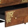 vidaXL Buffet Marron 60 x 33 x 75 cm Bois de mangue massif
