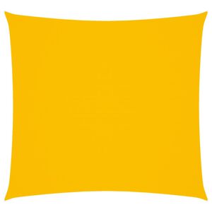 vidaXL Voile de parasol tissu oxford carr&eacute; 2x2 m jaune