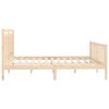 vidaXL Cadre de lit sans matelas bois massif de pin 200x200 cm