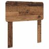 vidaXL Cadre de lit Bois ancien 90 x 200 cm Bois d'ing&eacute;nierie