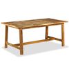 vidaXL Table &agrave; manger Bois de manguier massif 180 cm