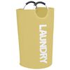 vidaXL Trieuses &agrave; linge 2 pcs Cr&egrave;me