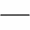 vidaXL Appui de fen&ecirc;tre Noir avec grain de bois 160 x 15 x 4,5 cm PVC