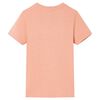 T-shirt pour enfants orange clair 104