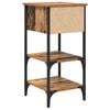 vidaXL Cabinet de chevet Marron 33,5 x 36 x 70 cm Bois Recycl&eacute; Solide