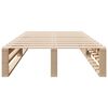 vidaXL Cadre de lit sans matelas 90x200 cm bois de pin massif