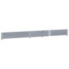 vidaXL Jardini&egrave;re gris 150x100 cm bois de pin massif