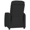 vidaXL Fauteuil de massage Noir Tissu