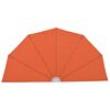 vidaXL Auvent lat&eacute;ral pliable de terrasse Terre cuite 160 cm