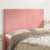 vidaXL T&ecirc;te de lit Rose 144x5x118/128 cm Velours