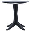 vidaXL Ensemble &agrave; manger d'ext&eacute;rieur 5 pcs Plastique rotin Anthracite