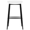 vidaXL Ensemble de bar 5 pcs Blanc