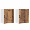 vidaXL Armoires murales de cuisine 2 pcs Kalmar Bois d'ing&eacute;nierie vieilli
