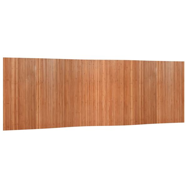 vidaXL Cloison de s&eacute;paration marron 165x600 cm bambou