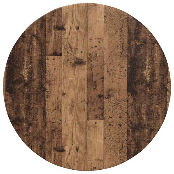 vidaXL Plateau de table Bois ancien 80 x 80 x 1,5 cm Bois d'ing&eacute;nierie