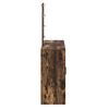 vidaXL Table de Toilette Marron 102 x 33 x 135 cm Bois d'ing&eacute;nierie