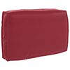 vidaXL Ensemble de coussins 3 pcs Bordeaux Tissu Oxford