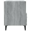 vidaXL Tables de chevet 2 pcs Sonoma gris Bois d'ing&eacute;nierie