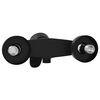 vidaXL Robinet de Douche Mixer Noir G 1 / 2 pouces