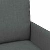 vidaXL Canap&eacute;s avec coussin 110cm Gris fonc&eacute; Contreplaqu&eacute;