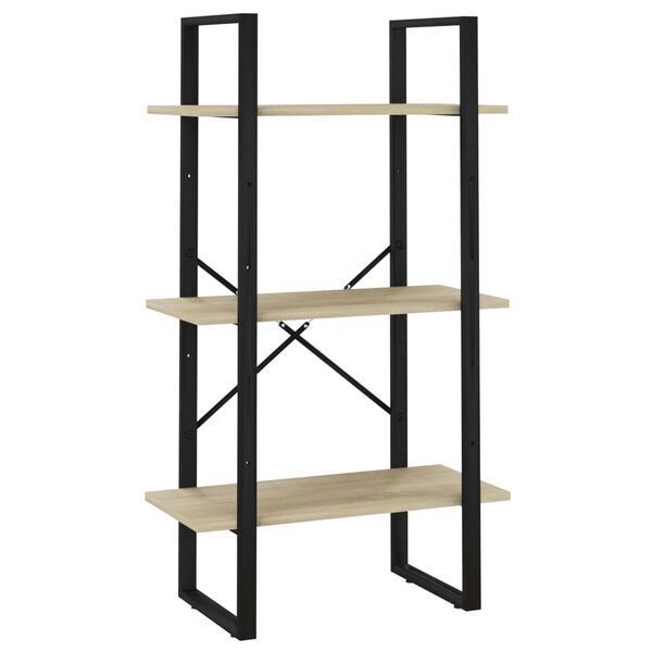 vidaXL &Eacute;tag&egrave;re de rangement Ch&ecirc;ne Sonoma 60x30x105cm Bois d'ing&eacute;nierie