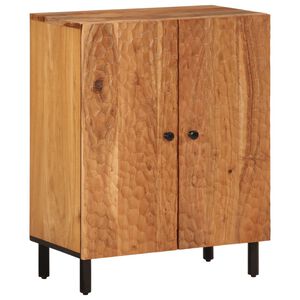 vidaXL Armoire lat&eacute;rale 60x33x75 cm bois massif d'acacia