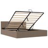 vidaXL Cadre de lit &agrave; rangement hydraulique sans matelas 180x200 cm