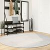 vidaXL Tapis IZA poils courts style scandinave cr&egrave;me &Oslash; 200 cm