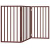 vidaXL Barri&egrave;re pour chien pliable 3 panneaux 150 cm bois de peuplier