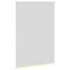 vidaXL Store enrouleur occultant jaune largeur du tissu 85,7 cm