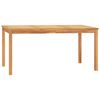 vidaXL Ensemble &agrave; manger de jardin 7 pcs Bois de teck solide