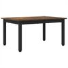 vidaXL Table basse Ch&ecirc;ne fum&eacute; 70 x 50 x 36 cm Bois d'ing&eacute;nierie