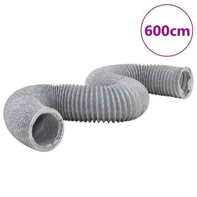 vidaXL Conduit d'échappement PVC 6 m Ø15 cm