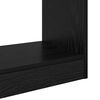 vidaXL Biblioth&egrave;que Ch&ecirc;ne noir 60 x 30 x 72 cm Bois d'ing&eacute;nierie