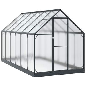 vidaXL Serre de jardin 185 x 363,5 x 207 cm