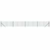 vidaXL Cl&ocirc;ture en treillis m&eacute;tallique et piquet d'ancrage vert 1,1x10m