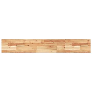 vidaXL &Eacute;tag&egrave;re flottante 140x20x2 cm acacia massif finition &agrave; l'huile