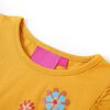 T-shirt enfants &agrave; manches longues ocre fonc&eacute; 128