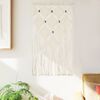 vidaXL Cintre mural en macram&eacute; 40x80 cm Coton