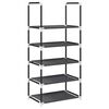 vidaXL &Eacute;tag&egrave;re &agrave; chaussures 5 niveaux 44x28x94 cm tissu non-tiss&eacute;