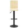 vidaXL Tabourets de bar lot de 2 cr&egrave;me velours